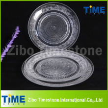 Hot Sale Transparent Glass Fruit Plate